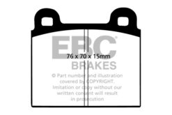 EBC Redstuff Brake Pads - DP3103C - Image 2