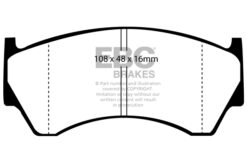 Alternative view of EBC Greenstuff 2000 Brake Pad Set (FRONT) DP21044