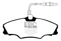 DP41049R EBC Yellowstuff Street and Track Brake Pad Set [Front] - Image 2