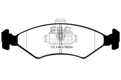 DP41051R EBC Yellowstuff Street and Track Brake Pad Set [Front] - Image 2