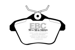 EBC Ultimax OEM Replacement Brake Pad Set DP1096 [Rear] - Image 2