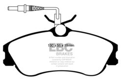 EBC Greenstuff 2000 Brake Pad Set (FRONT) DP21104 - Image 2