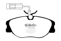 EBC Greenstuff 2000 Brake Pad Set (FRONT) DP21109 - Image 2