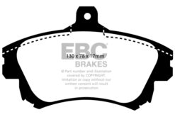 EBC Greenstuff 2000 Brake Pad Set (FRONT) DP21139 - Image 2