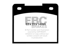 EBC Greenstuff Brake Pads - DP2114 - Image 2