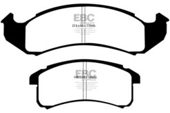 DP41142R EBC Yellowstuff Street and Track Brake Pad Set [Front] - Image 2