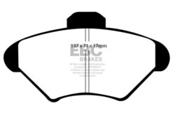 EBC Greenstuff Brake Pads - DP21143 - Image 2