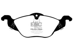 EBC Greenstuff 2000 Brake Pad Set (FRONT) DP21184 - Image 2