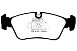 EBC Redstuff Brake Pads - DP31211C - Image 2