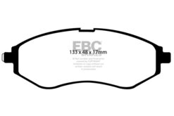 Alternative view of EBC Greenstuff 2000 Brake Pad Set (FRONT) DP21213