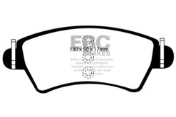 EBC Greenstuff 2000 Brake Pad Set (FRONT) DP21234 - Image 2
