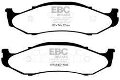 DP41255R EBC Yellowstuff Street and Track Brake Pad Set [Front] - Image 2