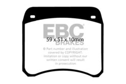 EBC Greenstuff Brake Pads - DP2128 - Image 2