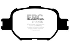 DP41325R EBC Yellowstuff Street and Track Brake Pad Set [Front] - Image 2