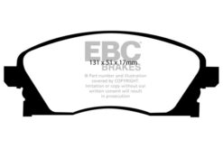 EBC Greenstuff 2000 Brake Pad Set (FRONT) DP21341 - Image 2