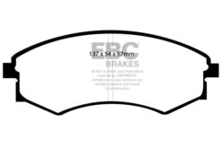 EBC Greenstuff 2000 Brake Pad Set (FRONT) DP21358 - Image 2