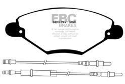 EBC Greenstuff 2000 Brake Pad Set (FRONT) DP21371 - Image 2