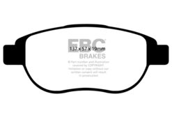 EBC Greenstuff 2000 Brake Pad Set (FRONT) DP21375 - Image 2
