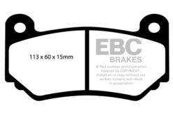EBC Redstuff Brake Pads - DP31377C - Image 2