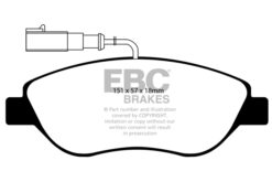 EBC Greenstuff 2000 Brake Pad Set (FRONT) DP21382/2 - Image 2