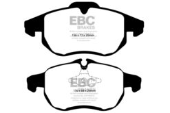 EBC Redstuff Brake Pads - DP31414C - Image 2