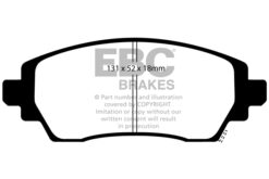 Alternative view of EBC Greenstuff 2000 Brake Pad Set (FRONT) DP21431