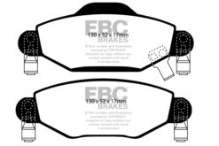 EBC Greenstuff 2000 Brake Pad Set (FRONT) DP21446 - Image 2