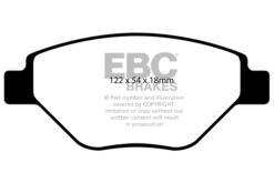 EBC Greenstuff 2000 Brake Pad Set (FRONT) DP21467 - Image 2