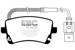 Alternative view of EBC Redstuff Brake Pads - DP31470C