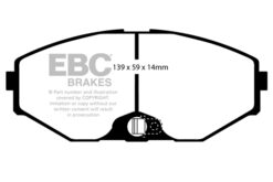 DP41471R EBC Yellowstuff Street and Track Brake Pad Set [Front] - Image 2