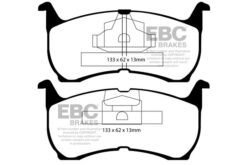 EBC Greenstuff 2000 Brake Pad Set (FRONT) DP21503 - Image 2