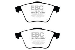 EBC Greenstuff 2000 Brake Pad Set (FRONT) DP21574 - Image 2
