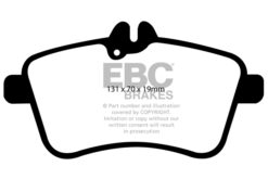 EBC Greenstuff 2000 Brake Pad Set (FRONT) DP21580 - Image 2