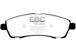 DP41603R EBC Yellowstuff Street and Track Brake Pad Set [Rear] - Image 2
