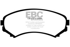 EBC Greenstuff Brake Pads - DP61619 - Image 2