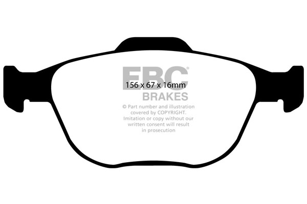 EBC Bluestuff Brake Pads - DP51641NDX (FRONT) - Image 2