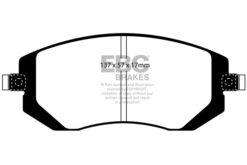 Alternative view of EBC Ultimax OEM Replacement Brake Pad Set DP1661 [Front]