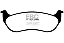 EBC Greenstuff Brake Pads - DP61673 - Image 2