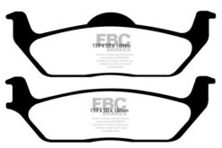 EBC Ultimax OEM Replacement Brake Pad Set DP1697 [Rear] - Image 2