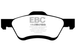 EBC Greenstuff Brake Pads - DP61709 - Image 2