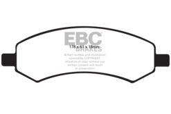 DP41738R EBC Yellowstuff Street and Track Brake Pad Set [Front] - Image 2