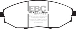 EBC Greenstuff 2000 Brake Pad Set (FRONT) DP21750 - Image 2