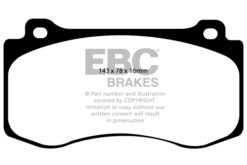 Alternative view of EBC Redstuff Brake Pads - DP31764C