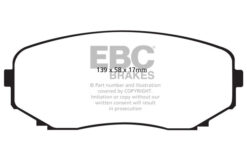 DP41794R EBC Yellowstuff Street and Track Brake Pad Set [Front] - Image 2