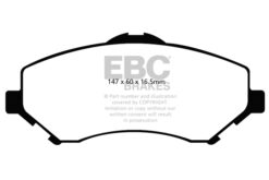 EBC Greenstuff Brake Pads - DP61798 - Image 2