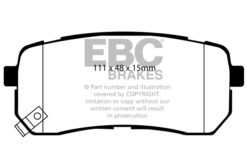EBC Greenstuff Brake Pads - DP61814 - Image 2