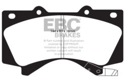EBC Ultimax OEM Replacement Brake Pad Set DP1815 [Front] - Image 2