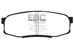 EBC Greenstuff Brake Pads - DP61816 - Image 2