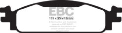 EBC Greenstuff 2000 Brake Pad Set (FRONT) DP21825 - Image 2