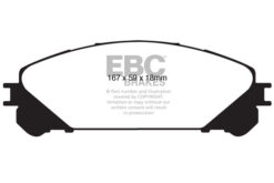 DP41837R EBC Yellowstuff Street and Track Brake Pad Set [Front] - Image 2